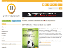 Tablet Screenshot of bottercourant.nl